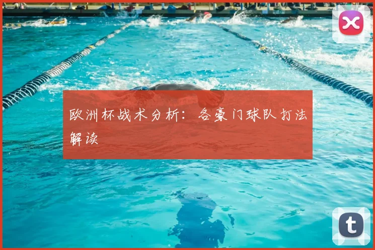欧洲杯战术分析：各豪门球队打法解读